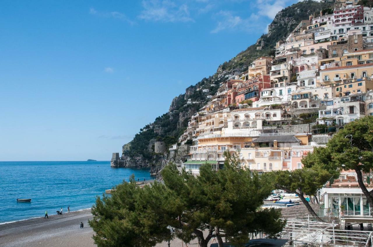 Casa Il Capriccio, Spiaggia Grande Positano Villa Exteriör bild