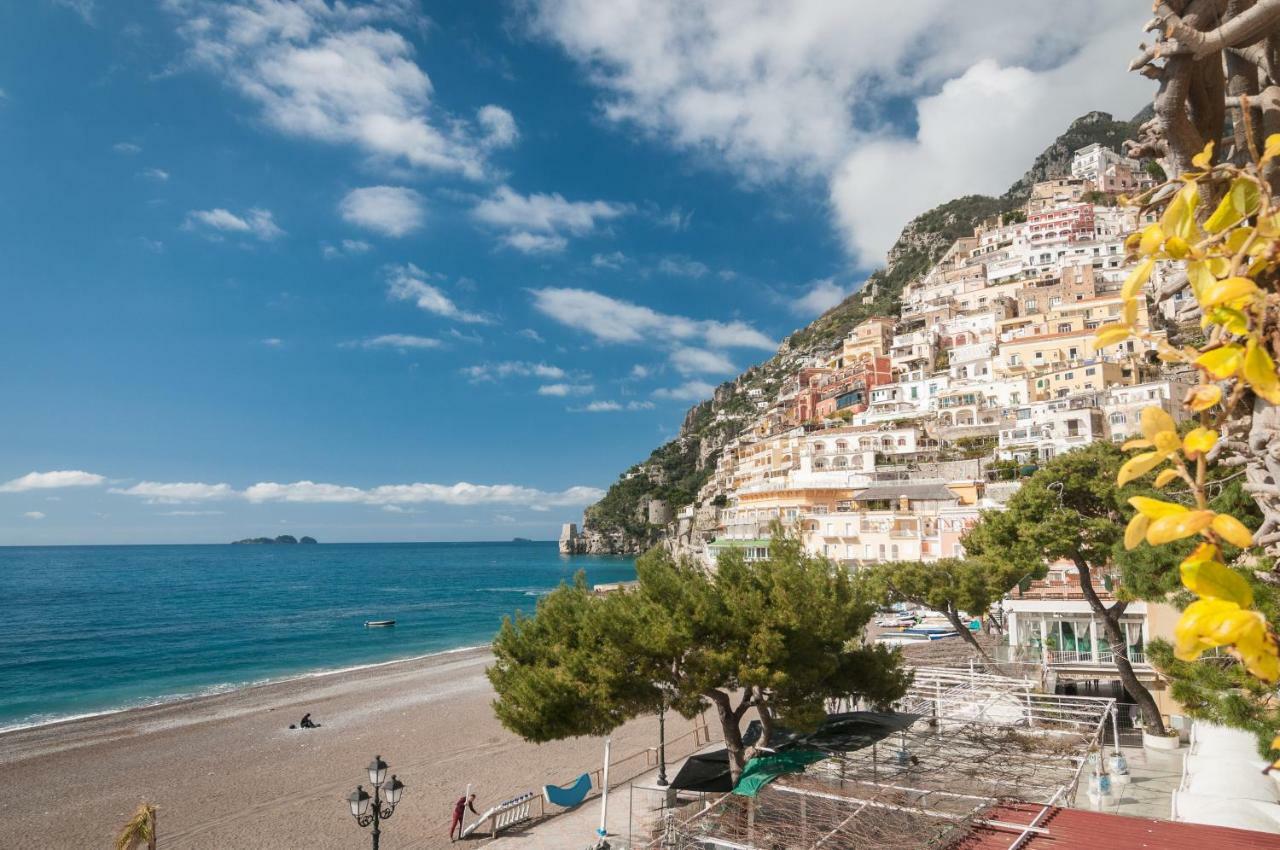 Casa Il Capriccio, Spiaggia Grande Positano Villa Exteriör bild
