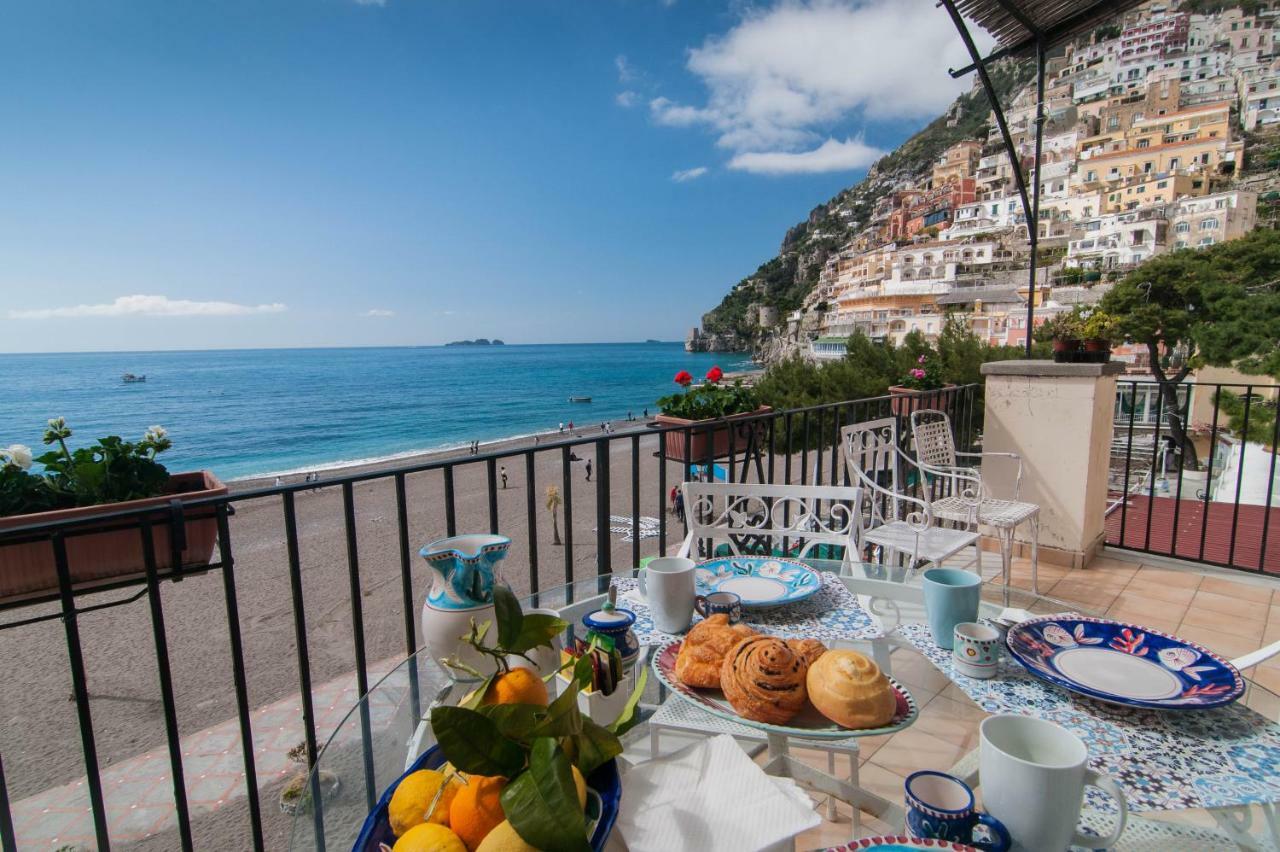 Casa Il Capriccio, Spiaggia Grande Positano Villa Exteriör bild